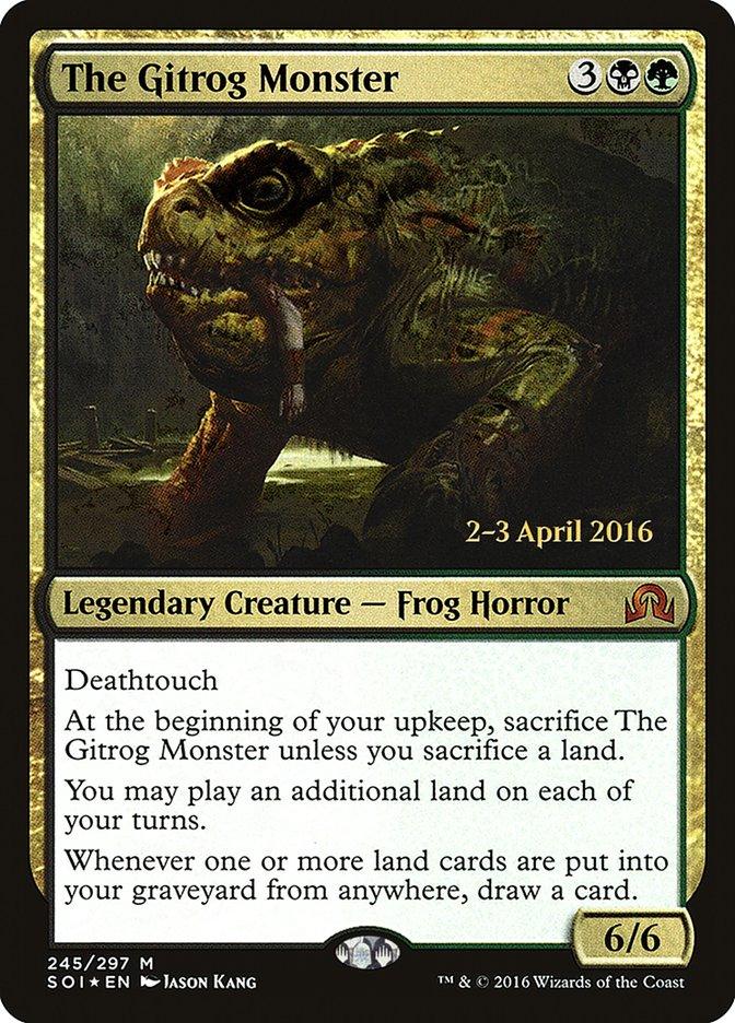 The Gitrog Monster [Shadows over Innistrad Prerelease Promos] - Trinity Hobby