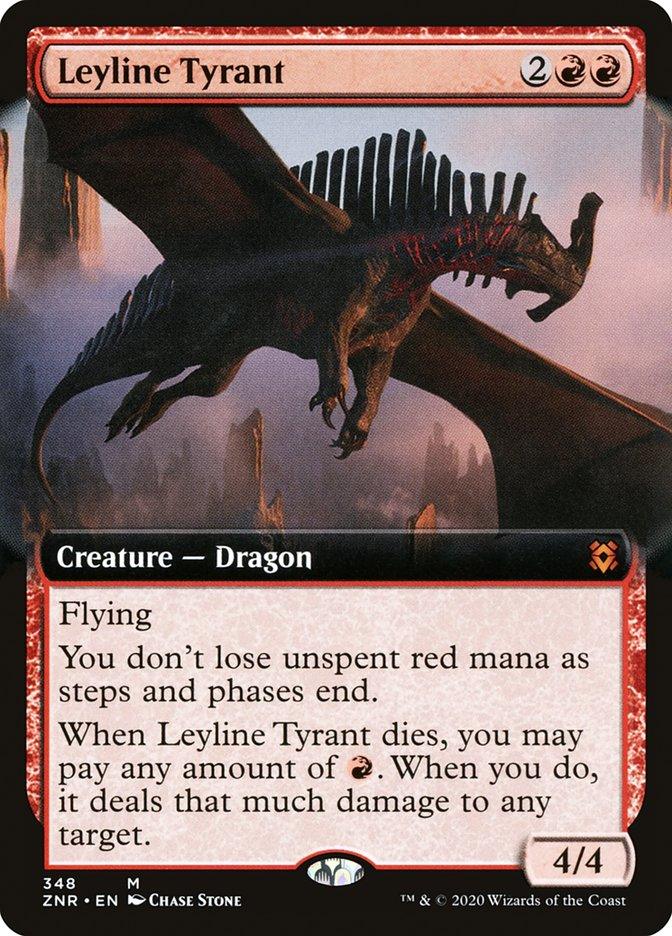 Leyline Tyrant (Extended Art) [Zendikar Rising] - Trinity Hobby