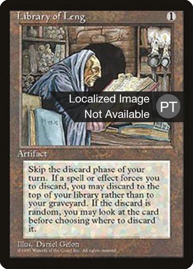 Library of Leng [Fourth Edition (Foreign Black Border)] - Trinity Hobby
