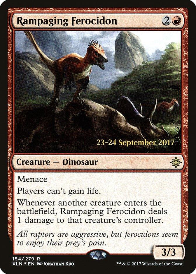 Rampaging Ferocidon [Ixalan Prerelease Promos] - Trinity Hobby