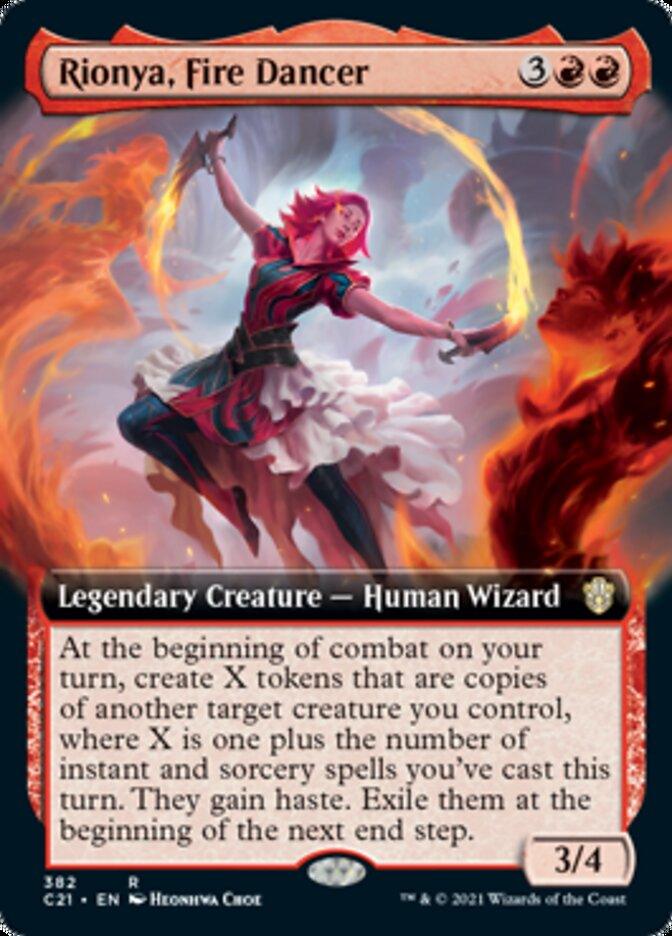 Rionya, Fire Dancer (Extended Art) [Commander 2021] - Trinity Hobby