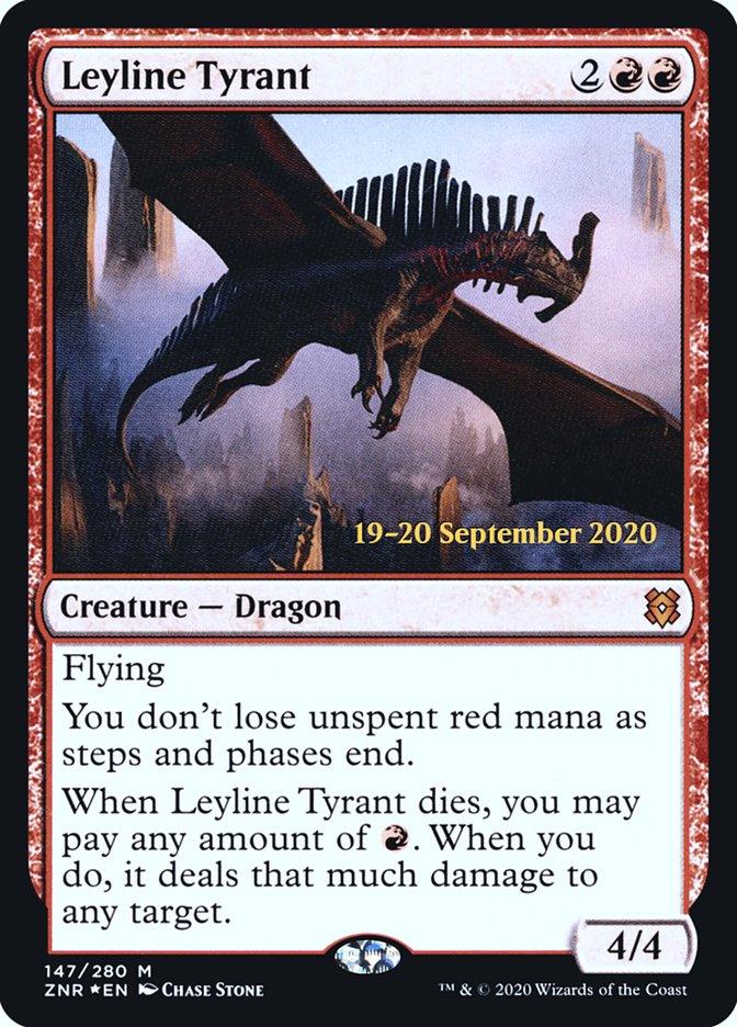 Leyline Tyrant [Zendikar Rising Prerelease Promos] - Trinity Hobby