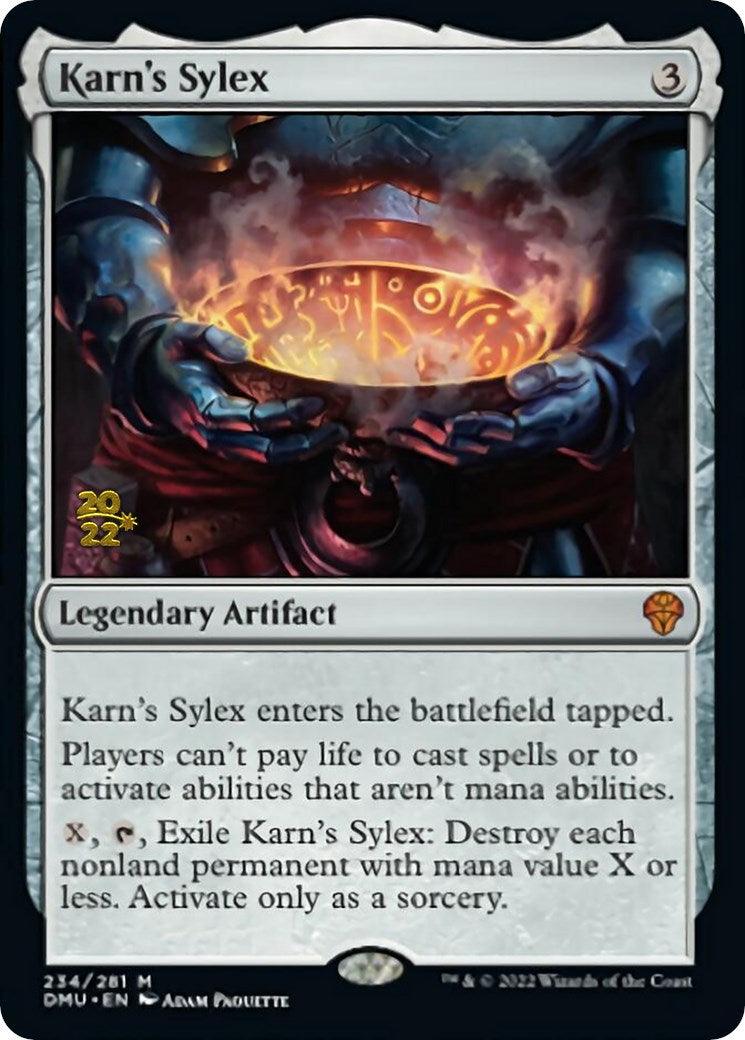 Karn's Sylex [Dominaria United Prerelease Promos] - Trinity Hobby