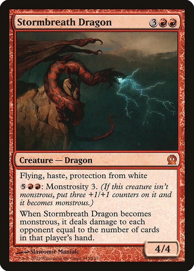 Stormbreath Dragon [Theros] - Trinity Hobby
