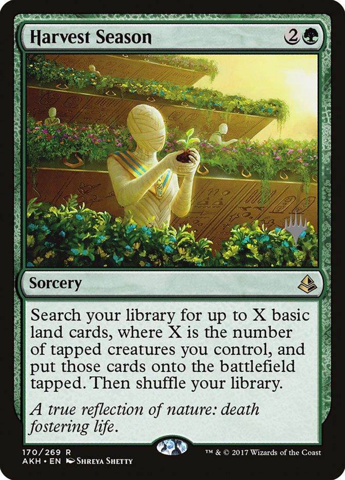 Harvest Season (Promo Pack) [Amonkhet Promos] - Trinity Hobby