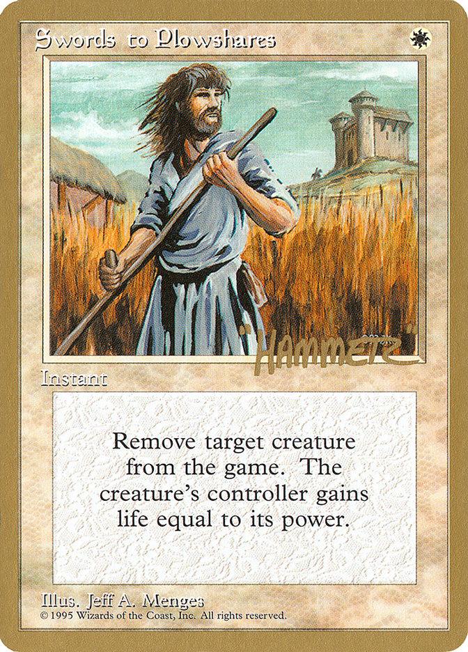 Swords to Plowshares (Shawn "Hammer" Regnier) [Pro Tour Collector Set] - Trinity Hobby