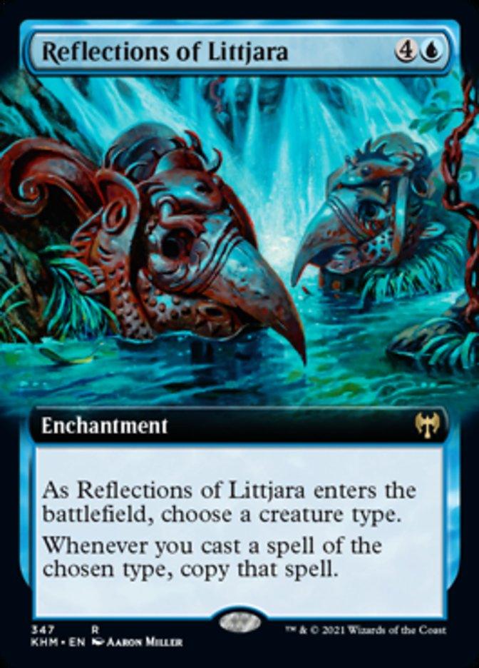 Reflections of Littjara (Extended Art) [Kaldheim] - Trinity Hobby
