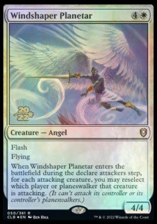 Windshaper Planetar [Commander Legends: Battle for Baldur's Gate Prerelease Promos] - Trinity Hobby