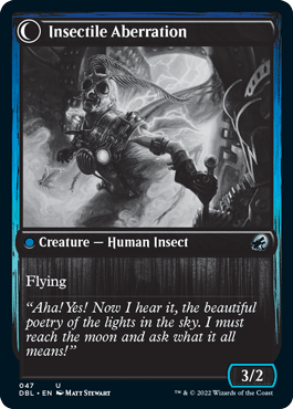 Delver of Secrets // Insectile Aberration [Innistrad: Double Feature] - Trinity Hobby