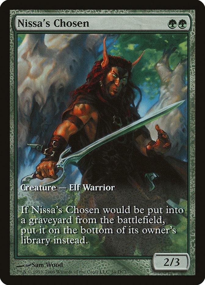 Nissa's Chosen (Game Day) (Extended Art) [Zendikar Promos] - Trinity Hobby