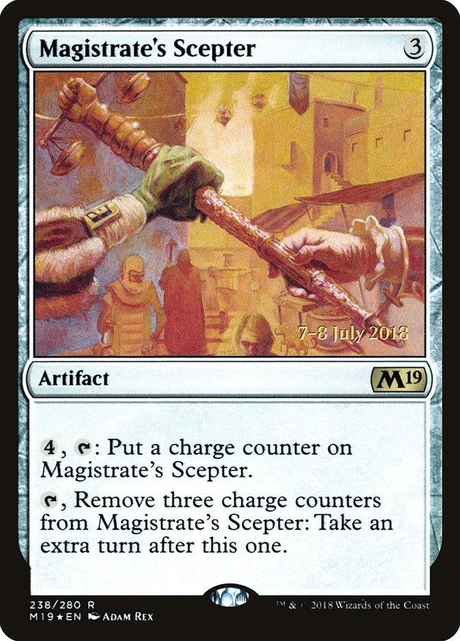Magistrate's Scepter [Core Set 2019 Prerelease Promos] - Trinity Hobby