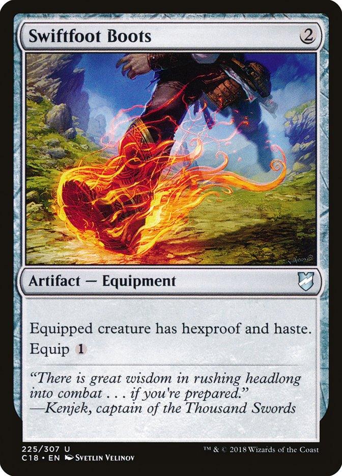 Swiftfoot Boots [Commander 2018] - Trinity Hobby