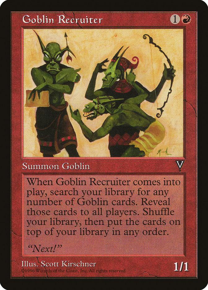 Goblin Recruiter [Visions] - Trinity Hobby