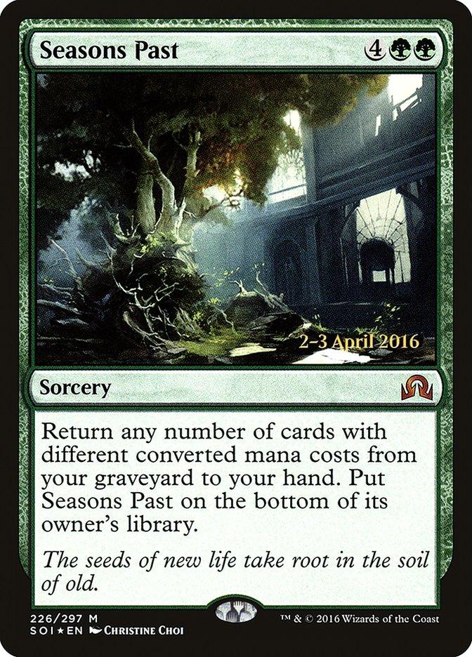 Seasons Past [Shadows over Innistrad Prerelease Promos] - Trinity Hobby