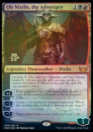 Ob Nixilis, the Adversary [Streets of New Capenna Prerelease Promos] - Trinity Hobby