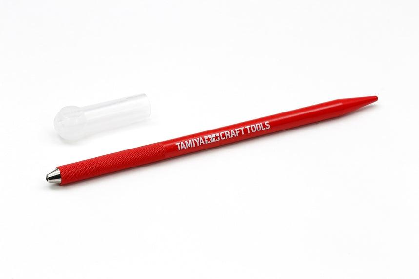 Tamiya ENGRAVING BLADE HOLDER-RED - Trinity Hobby