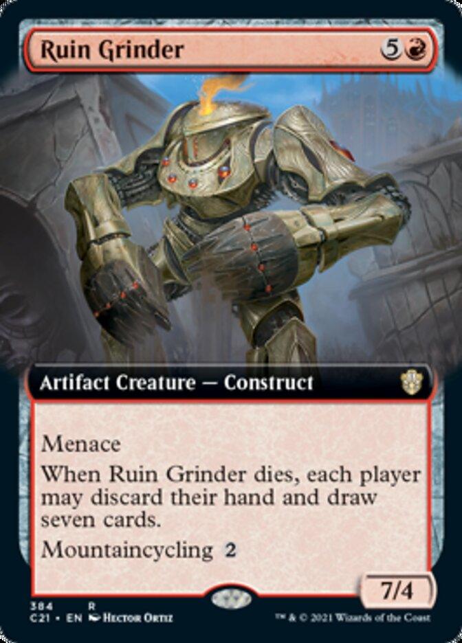 Ruin Grinder (Extended Art) [Commander 2021] - Trinity Hobby