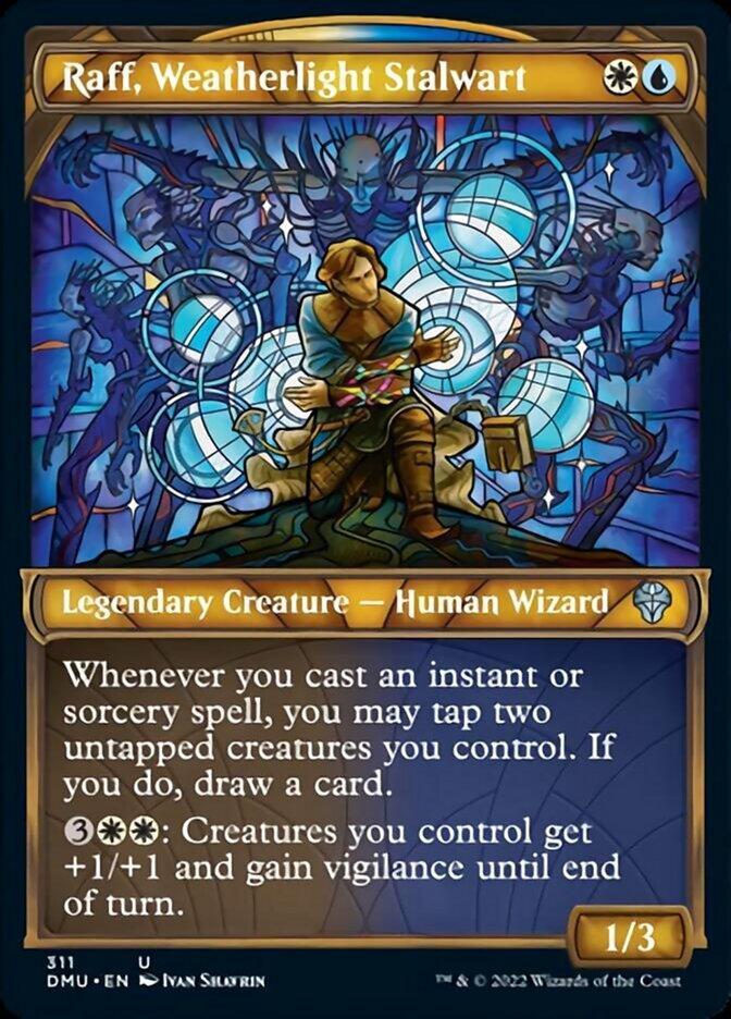 Raff, Weatherlight Stalwart (Showcase) [Dominaria United] - Trinity Hobby