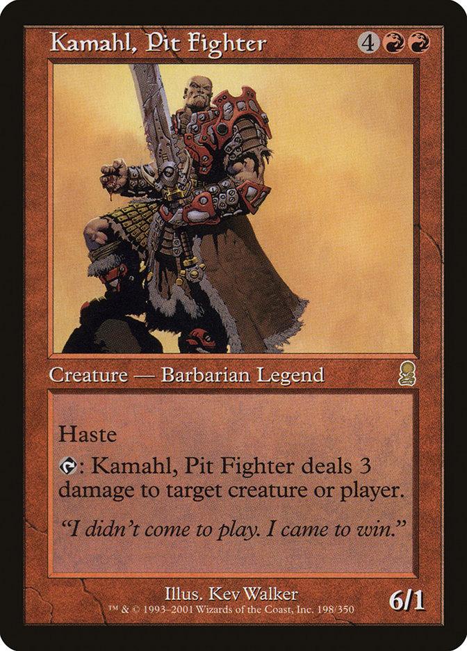 Kamahl, Pit Fighter [Odyssey] - Trinity Hobby