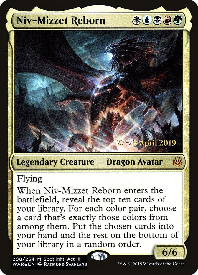 Niv-Mizzet Reborn [War of the Spark Prerelease Promos] - Trinity Hobby