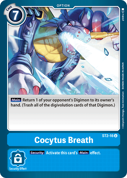 Cocytus Breath [ST2-16] [Starter Deck: Cocytus Blue]Digimon Trading Card Game