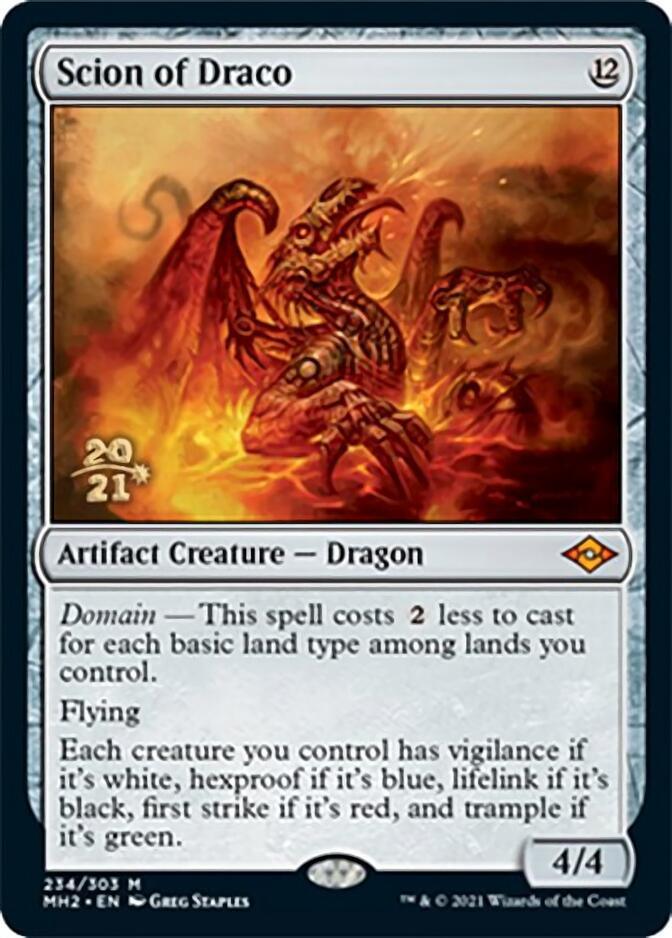 Scion of Draco [Modern Horizons 2 Prerelease Promos] - Trinity Hobby