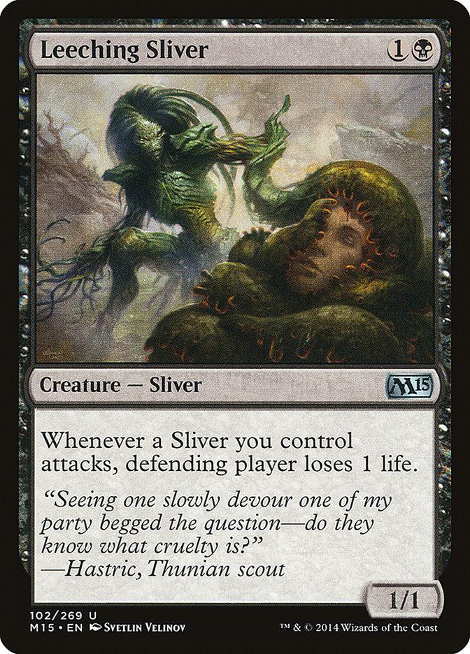 Leeching Sliver [Magic 2015] - Trinity Hobby