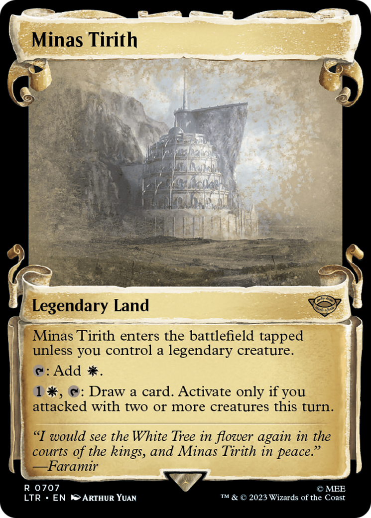 Minas Tirith [The Lord of the Rings: Tales of Middle-Earth Showcase Scrolls] - Trinity Hobby