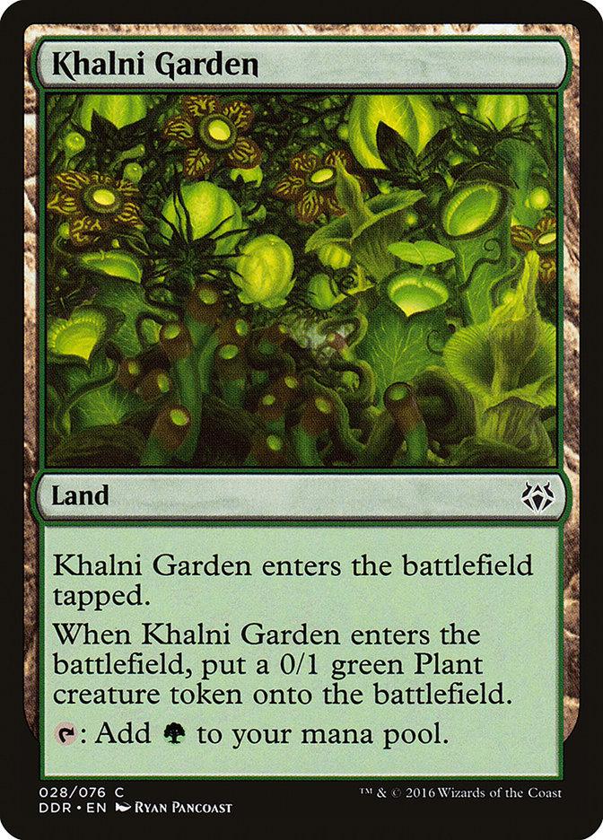 Khalni Garden [Duel Decks: Nissa vs. Ob Nixilis] - Trinity Hobby