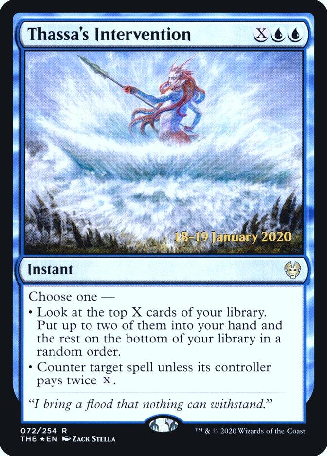 Thassa's Intervention [Theros Beyond Death Prerelease Promos] - Trinity Hobby