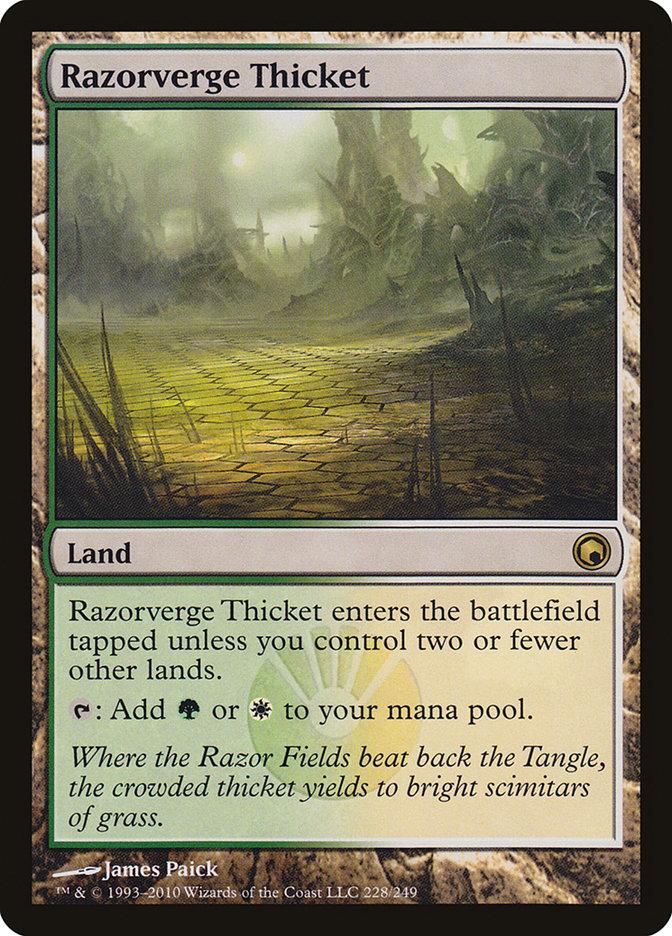 Razorverge Thicket [Scars of Mirrodin] - Trinity Hobby