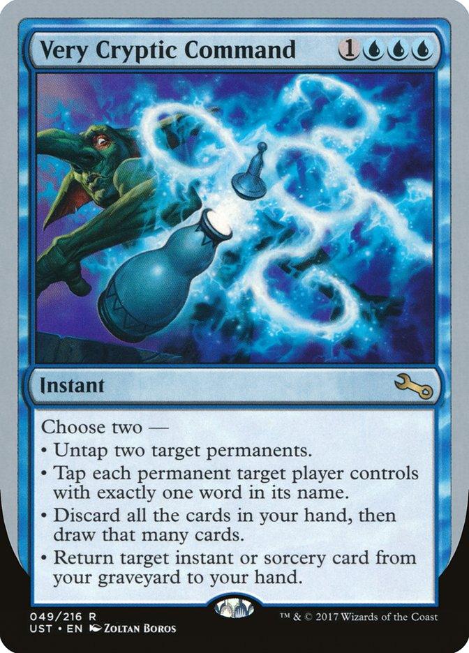 Very Cryptic Command (Untap) [Unstable] - Trinity Hobby