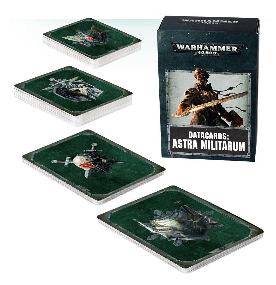 Warhammer 40k DATACARDS: ASTRA MILITARUM - Trinity Hobby