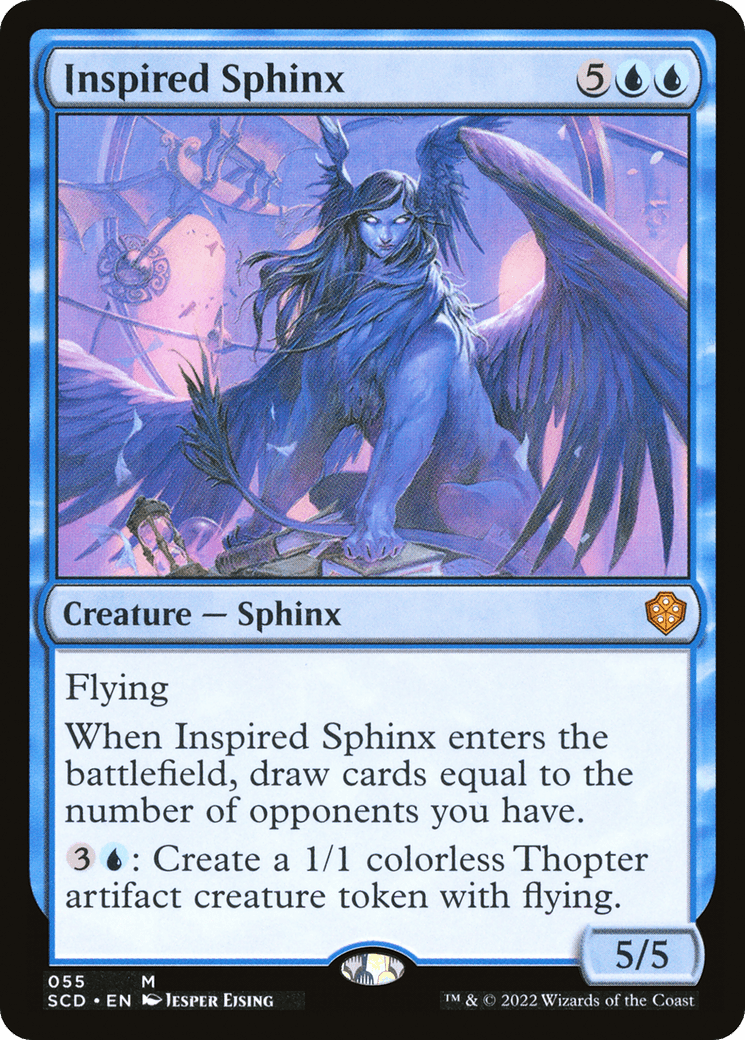 Inspired Sphinx [Starter Commander Decks] - Trinity Hobby