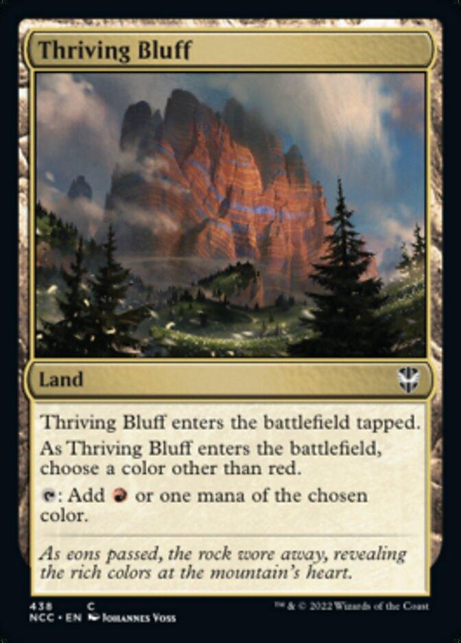 Thriving Bluff [Streets of New Capenna Commander] - Trinity Hobby