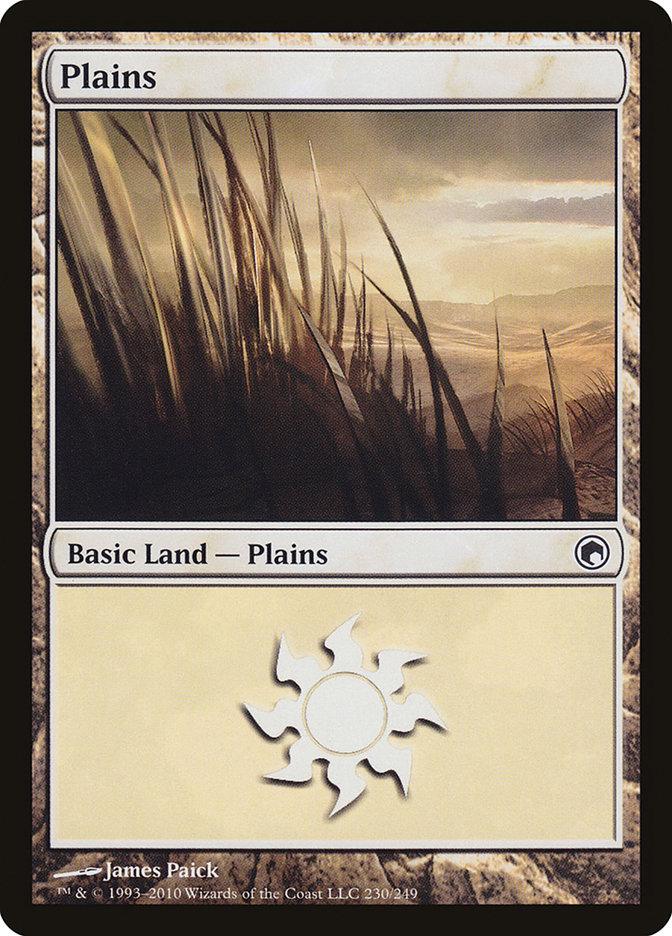 Plains (230) [Scars of Mirrodin] - Trinity Hobby