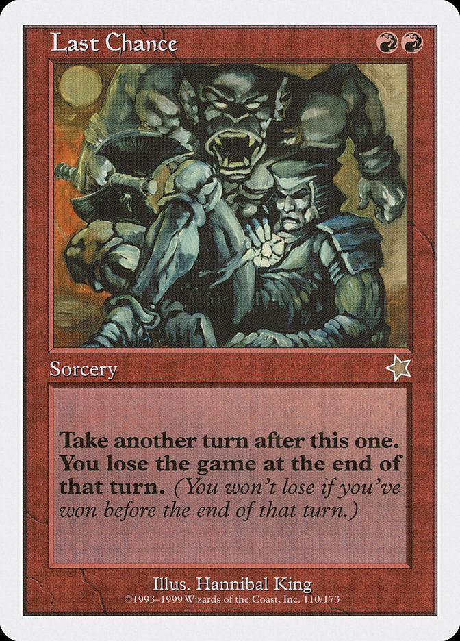 Last Chance [Starter 1999] - Trinity Hobby
