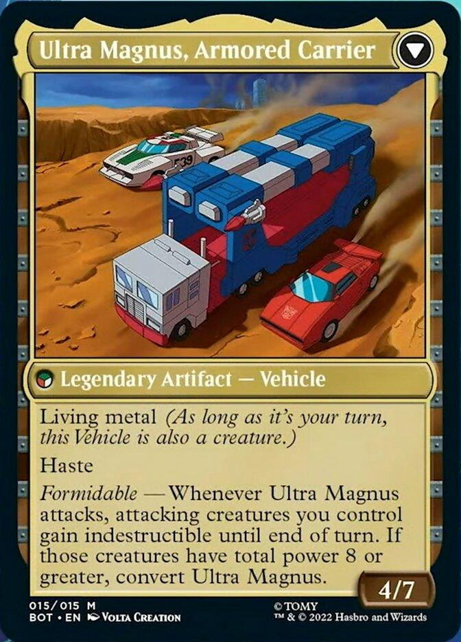 Ultra Magnus, Tactician // Ultra Magnus, Armored Carrier [Transformers] - Trinity Hobby