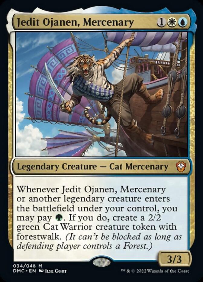 Jedit Ojanen, Mercenary [Dominaria United Commander] - Trinity Hobby