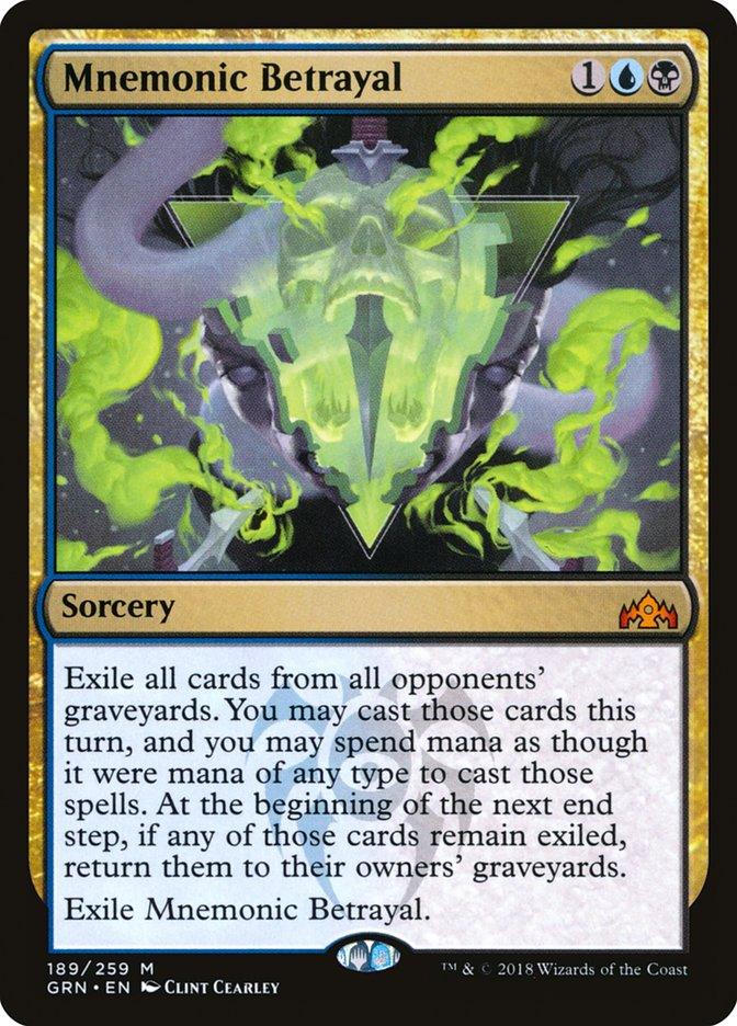 Mnemonic Betrayal [Guilds of Ravnica] - Trinity Hobby