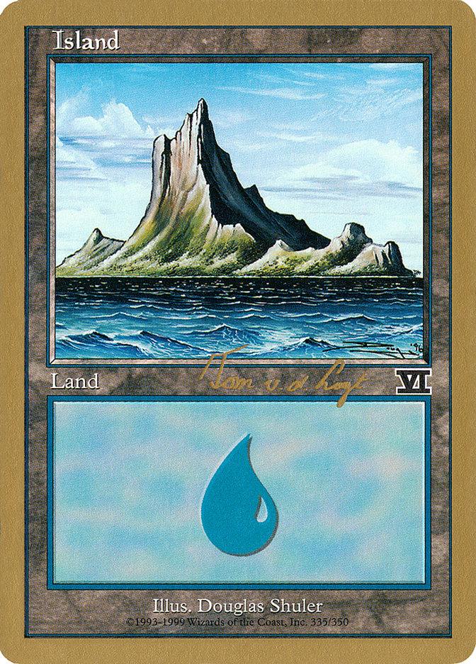 Island (tvdl335) (Tom van de Logt) [World Championship Decks 2000] - Trinity Hobby