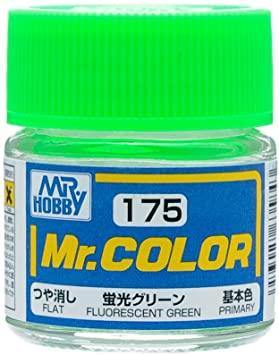Mr Hobby: Mr. Color 175 - Fluorescent Green (Gloss/Primary) - Trinity Hobby