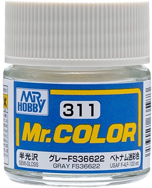 Mr. Color 311 - Gray FS36622 (Semi-Gloss/Aircraft) - Trinity Hobby