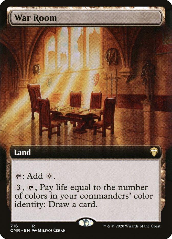 War Room (Extended Art) [Commander Legends] - Trinity Hobby