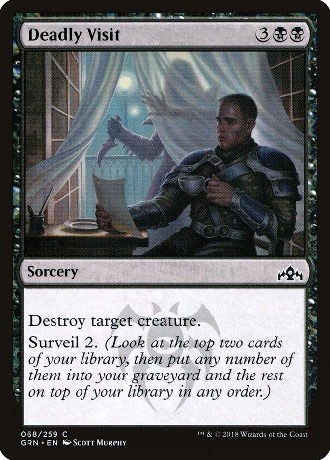 Deadly Visit [Guilds of Ravnica] - Trinity Hobby