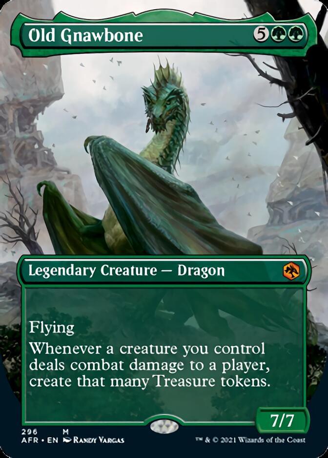 Old Gnawbone (Borderless Alternate Art) [Dungeons & Dragons: Adventures in the Forgotten Realms] - Trinity Hobby