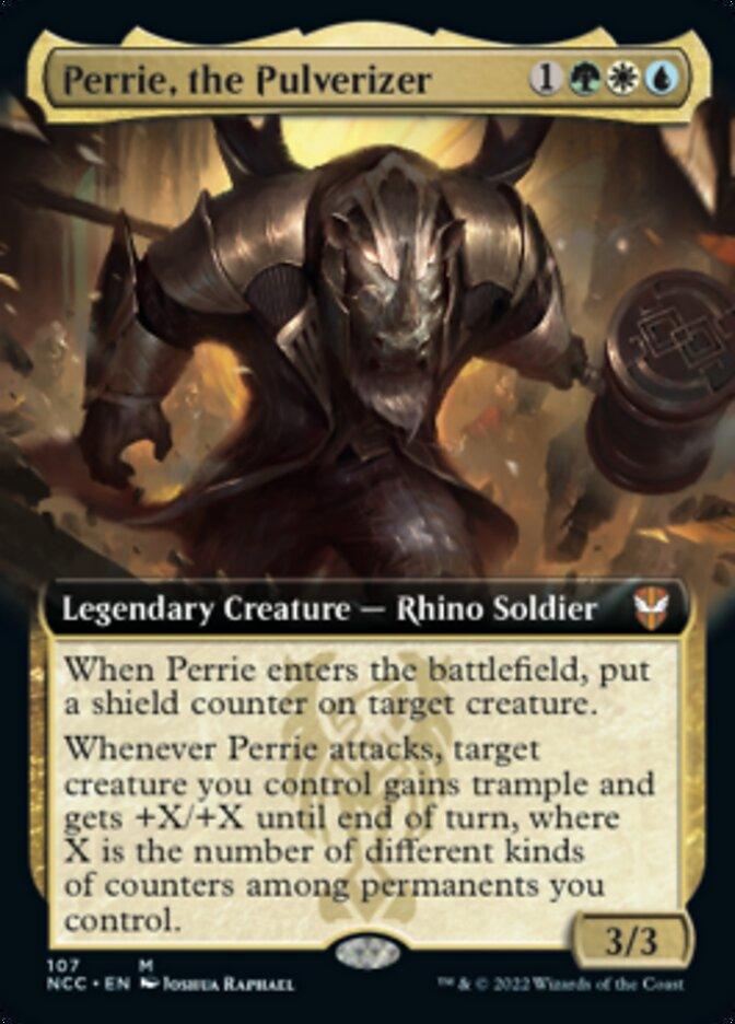 Perrie, the Pulverizer (Extended Art) [Streets of New Capenna Commander] - Trinity Hobby