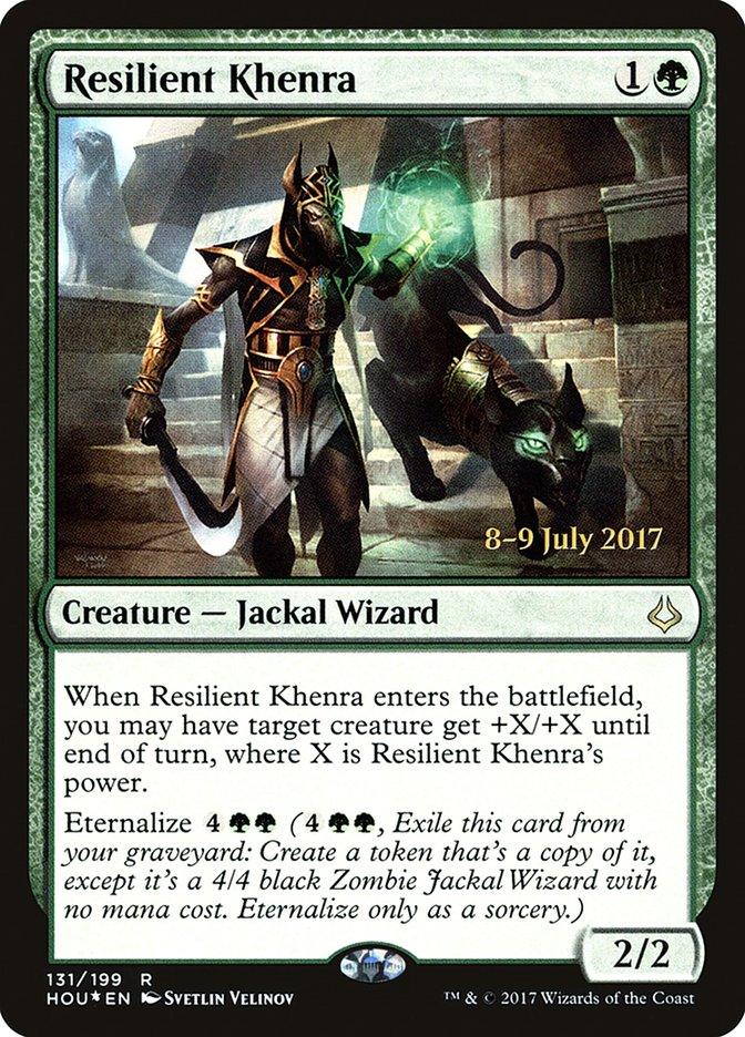 Resilient Khenra [Hour of Devastation Prerelease Promos] - Trinity Hobby