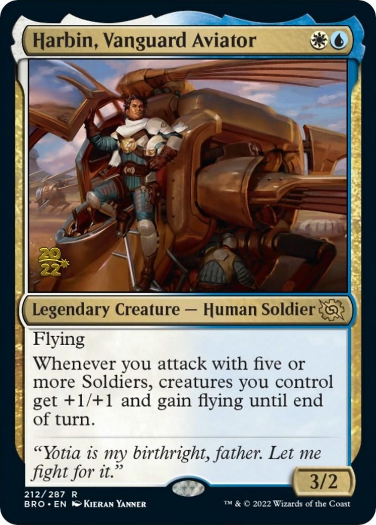 Harbin, Vanguard Aviator [The Brothers' War Prerelease Promos] - Trinity Hobby