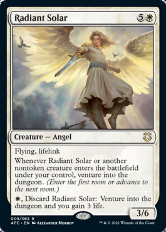 Radiant Solar [Dungeons & Dragons: Adventures in the Forgotten Realms Commander] - Trinity Hobby
